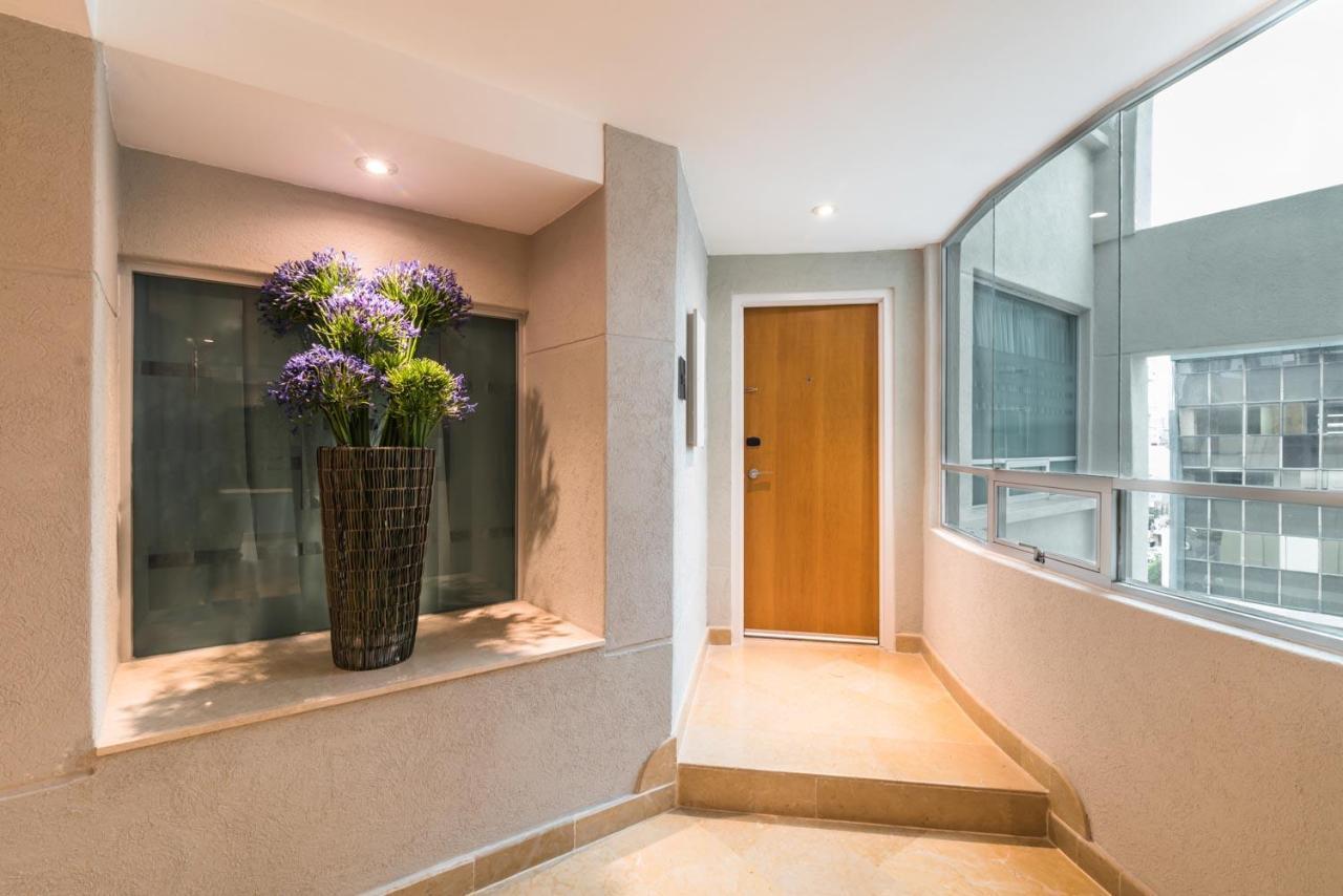 ยูโรสตาร์ โซนา โรซา สวีท Hotel เม็กซิโกซิตี้ ภายนอก รูปภาพ Entrance to the apartment
